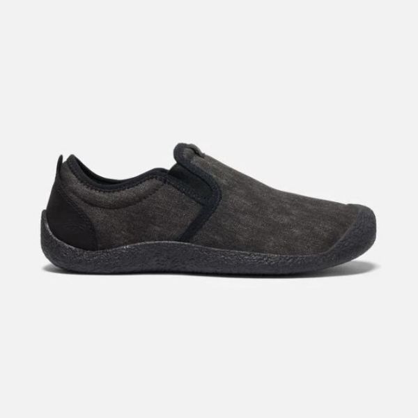 Keen | Men's Howser Canvas Slip-On-Black/Black