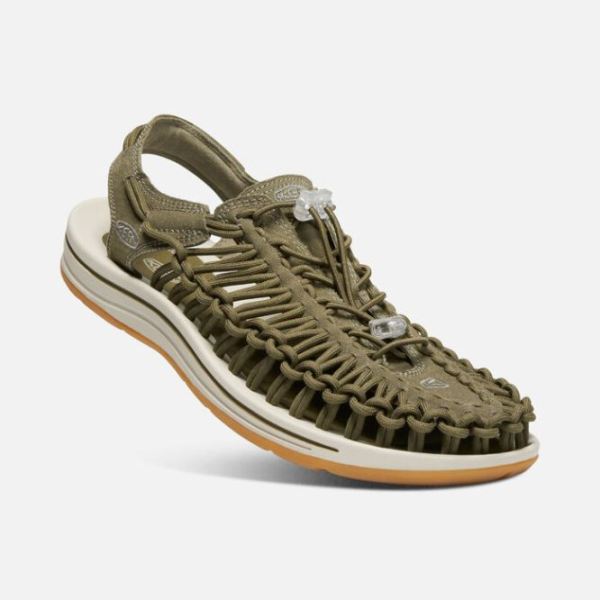 Keen | Men's UNEEK Canvas-Military Olive/Timberwolf
