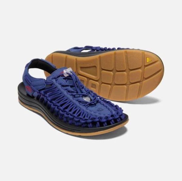 Keen | Men's UNEEK-Blue Depths/Red Carpet