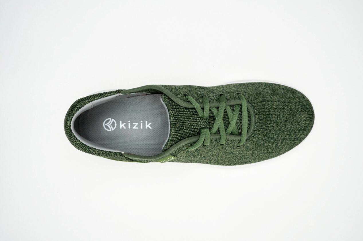 Kizik Men's Madrid Eco-Knit-Olive