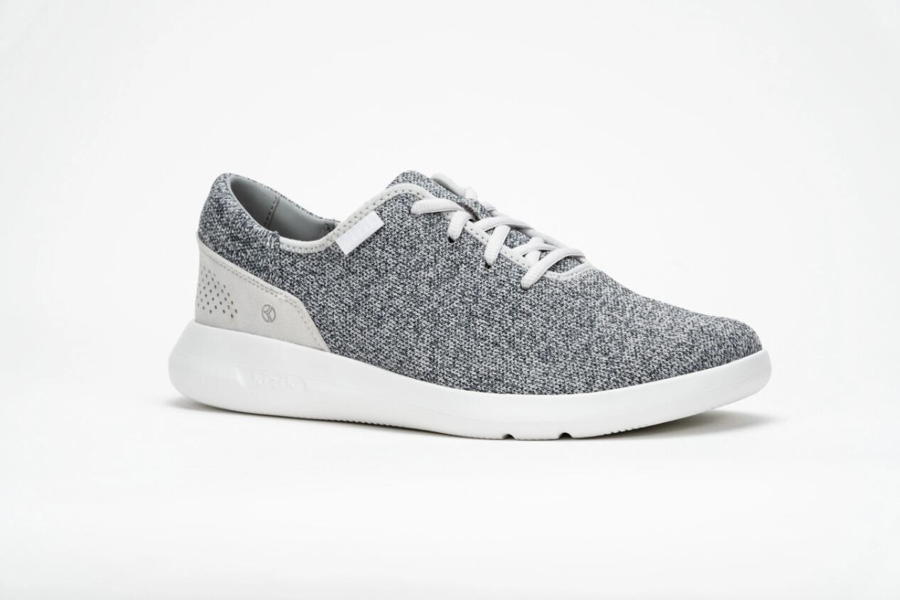 Kizik Women's Madrid Eco-Knit-Heathered Grey