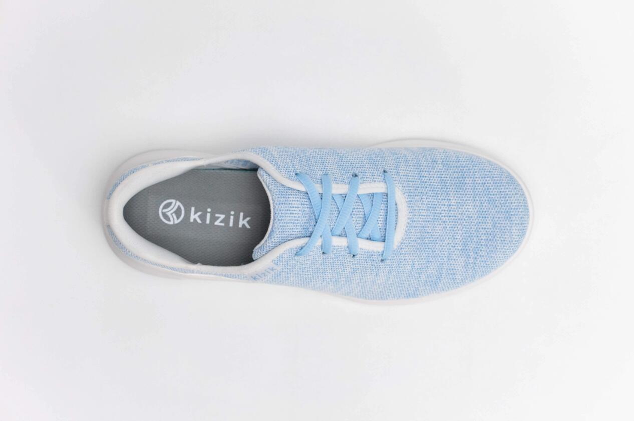 Kizik Women's Madrid Eco-Knit-Heathered Blue