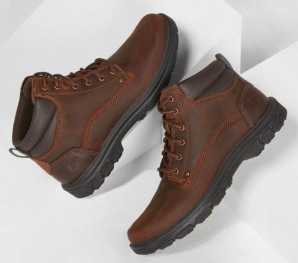 Skechers Men's Relaxed Fit: Segment - Garnet