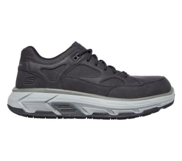 Skechers Men's Work Relaxed Fit: Skechers Max Stout Alloy Toe