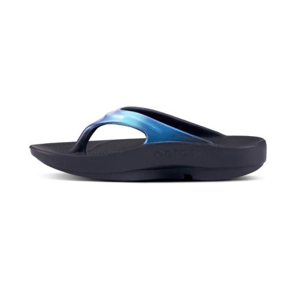 OOFOS WOMEN'S OOLALA LUXE SANDAL - ATLANTIS