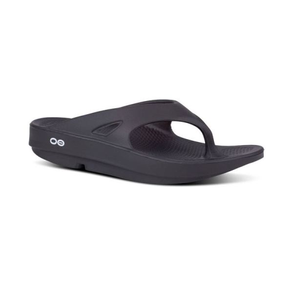 OOFOS WOMEN'S OORIGINAL SANDAL - BLACK