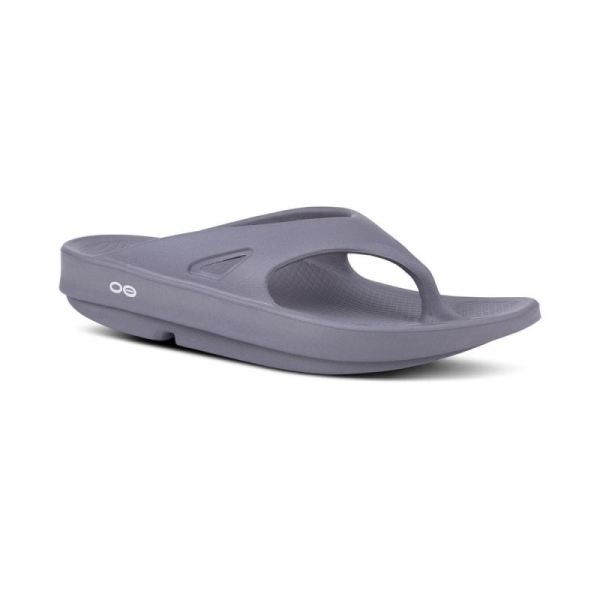 OOFOS WOMEN'S OORIGINAL SANDAL - SLATE