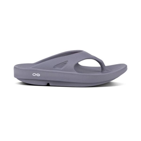 OOFOS WOMEN'S OORIGINAL SANDAL - SLATE