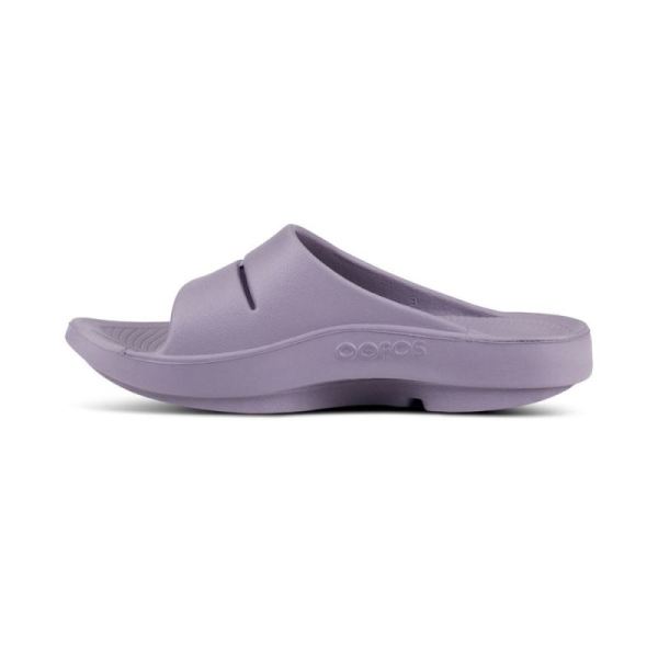 OOFOS WOMEN'S OOAHH SLIDE SANDAL - MAUVE