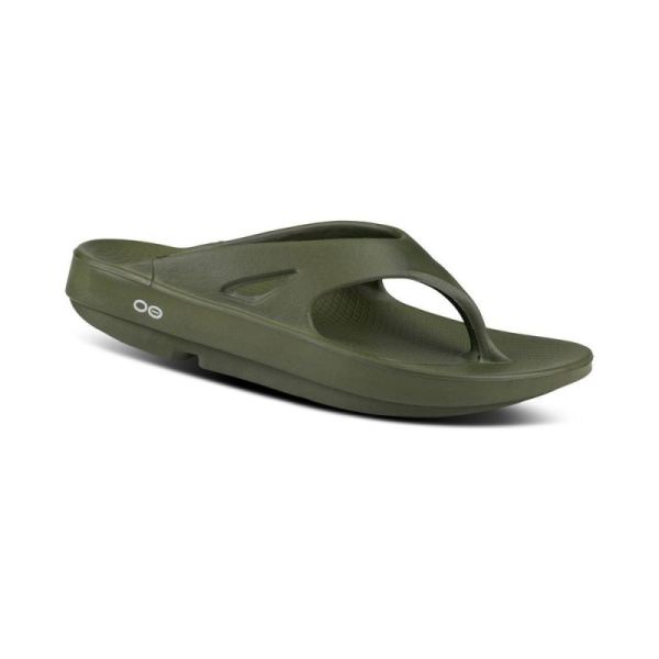 OOFOS WOMEN'S OORIGINAL SANDAL - FOREST GREEN