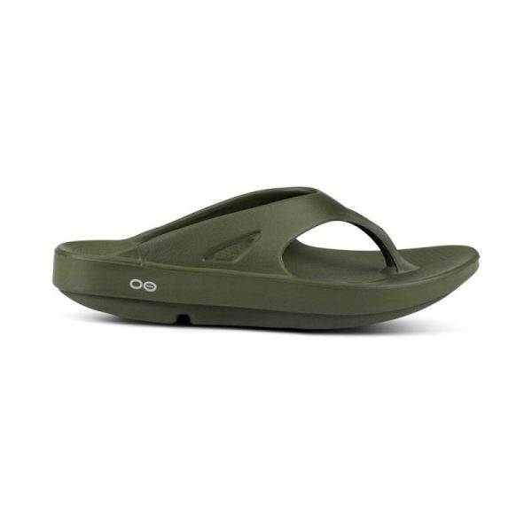 OOFOS WOMEN'S OORIGINAL SANDAL - FOREST GREEN