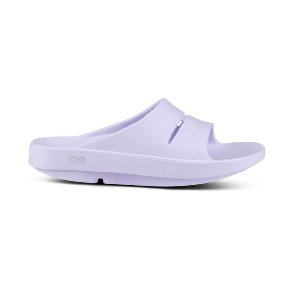 OOFOS WOMEN'S OOAHH SLIDE SANDAL - LAVENDER