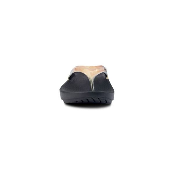 OOFOS WOMEN'S OOLALA LUXE SANDAL - MACCHIATO