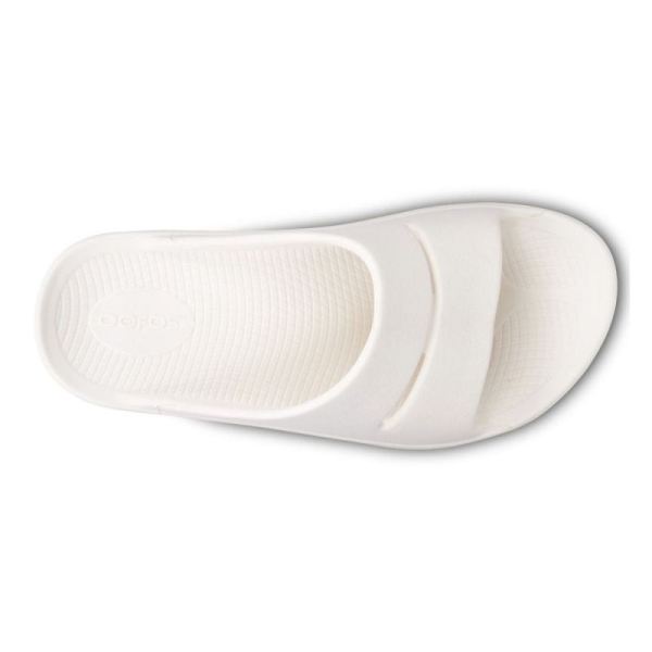 OOFOS WOMEN'S OOAHH SLIDE SANDAL - EGGNOG