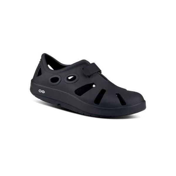 OOFOS WOMEN'S OOCANDOO SANDAL - BLACK