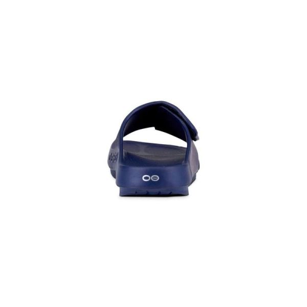 OOFOS WOMEN'S OOAHH SPORT FLEX SANDAL - NAVY