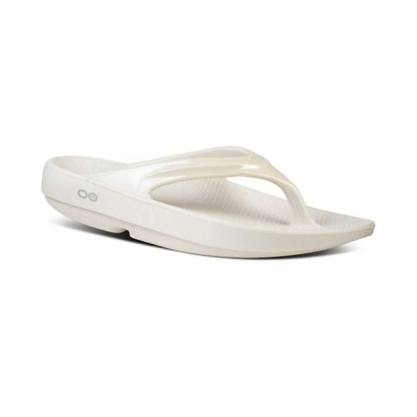 OOFOS WOMEN'S OOLALA SANDAL - IVORY