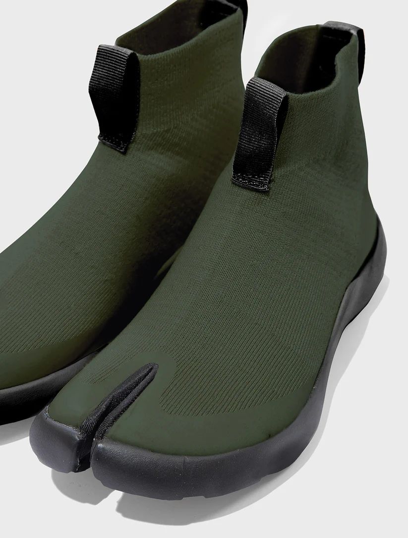 Free Shipping | Tabi Hightop Men - Forest/Black