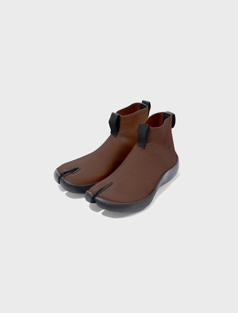 Free Shipping | Tabi Hightop Women - Chestnut/Black