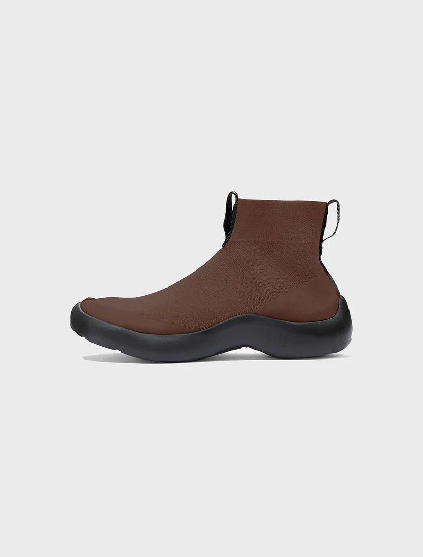 Free Shipping | Tabi Hightop Women - Chestnut/Black
