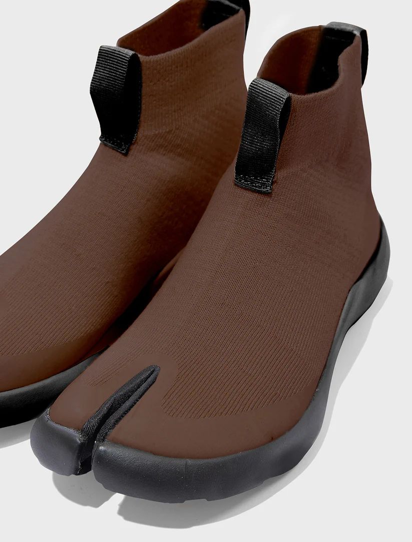 Free Shipping | Tabi Hightop Men - Chestnut/Black