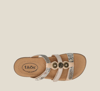 Taos | Women's Prize 4-Taupe Snake Multi