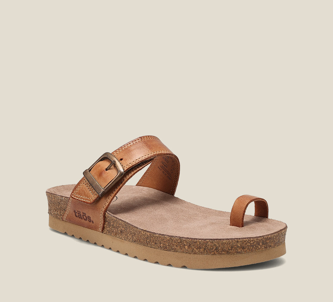 Taos | Women's Toe Ring-Caramel